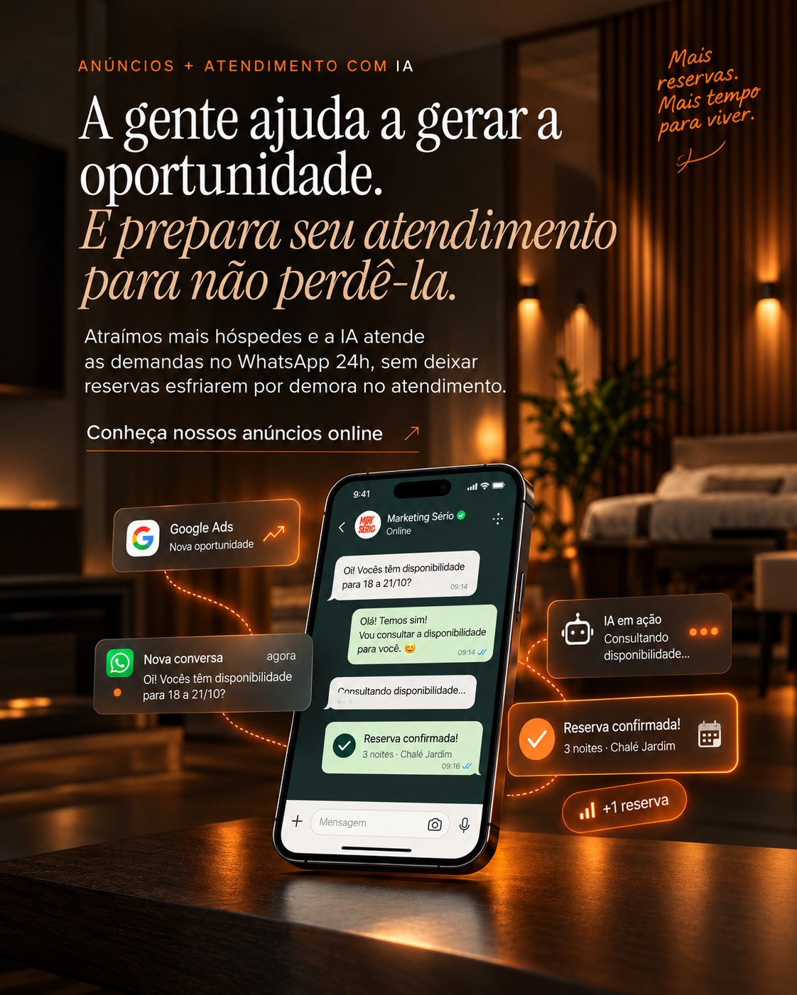 Rede social e anúncios online: planejamos, anunciamos, medimos e otimizamos as campanhas para gerar oportunidades